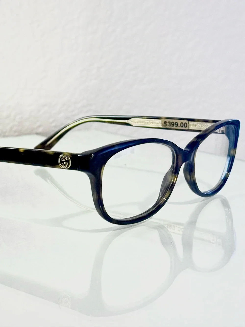 Gucci Women's Eyeglasses GG0309O 002 Havana 54mm Tortoise Shell - NWOTFrame Only